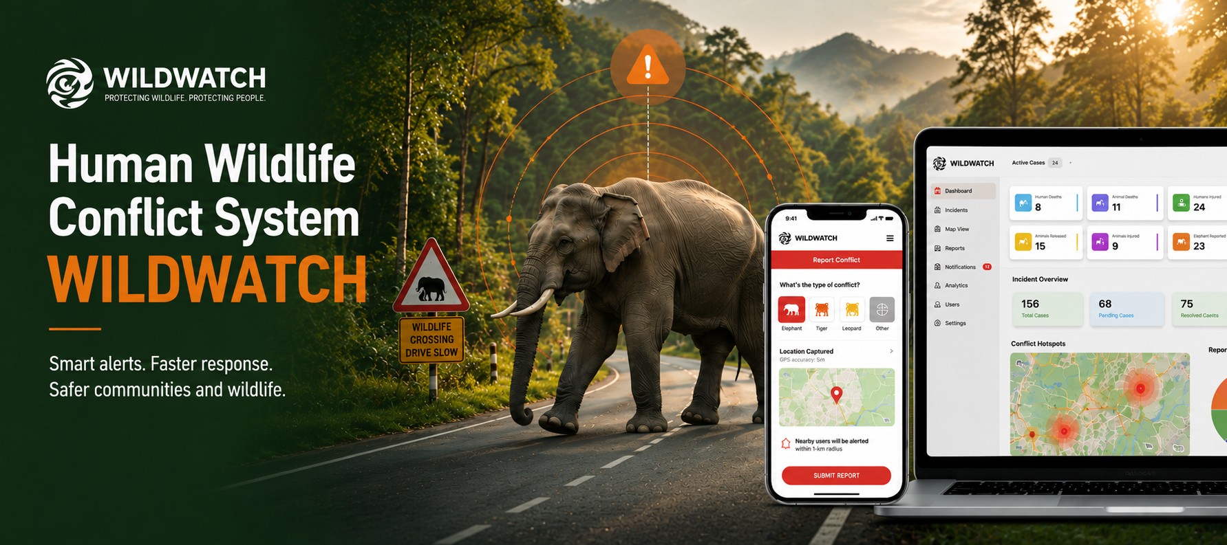 Human Wildlife Conflict System (WILD WATCH)